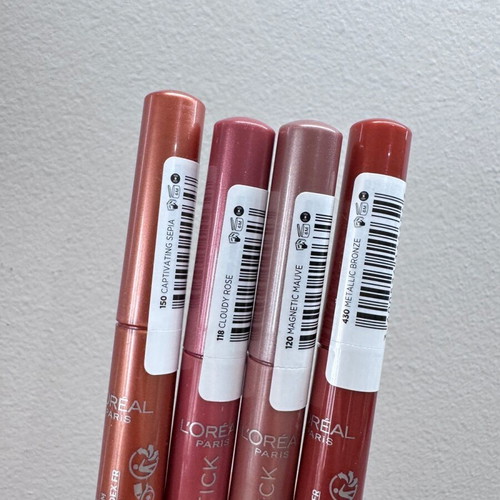 L’Oréal Paris Le Shadow Stick Set of 4 Eye Shadows New