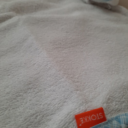 Stokke baby hooded poncho towel used