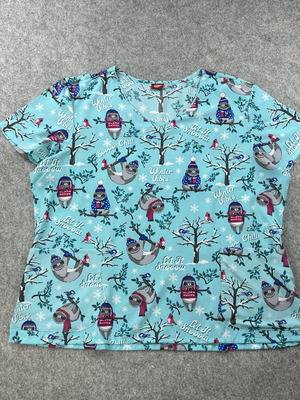 Dickies Winter Vibes EDS V Neck Top Womens XXL used with 2 pockets