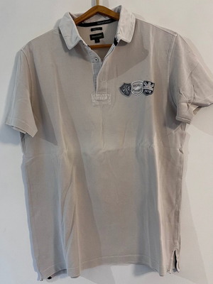 Henry Cottons polo shirt used, beige, size L