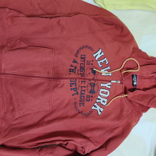 Hoodie used, red, size XL