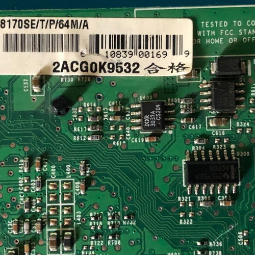 Asus V8170SE Nvidia GeForce4 MX GPU AGP used