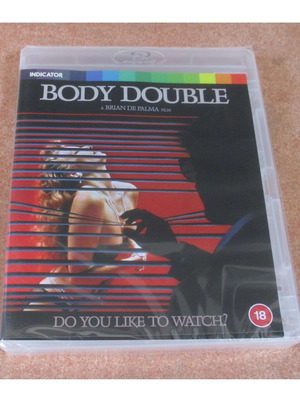 Body Double Blu-ray καινούργιο, θρίλερ, Indicator, region free
