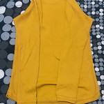 Men's long sleeve mustard Bershka shirt used
