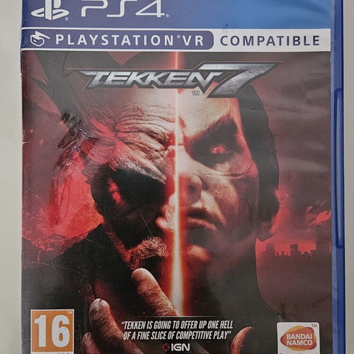 Tekken 7 PS4 game like new, fully functional, VR compatible