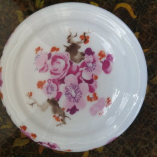 Wallendorf Crown 1764 porcelain decorative container used