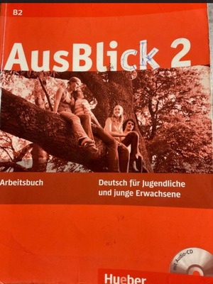 Βιβλίο εκμάθησης Γερμανικών Ausblick 2 B2 Arbeitsbuch μεταχειρισμένο