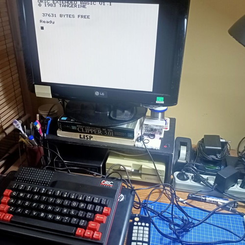 Oric Atmos 48K used 8-bit home computer