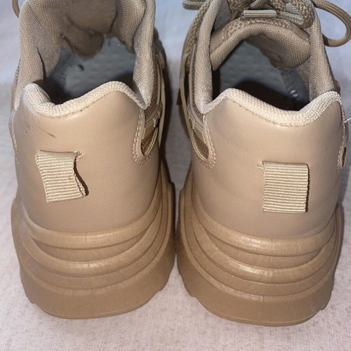 Women's sneakers high beige like new size 38