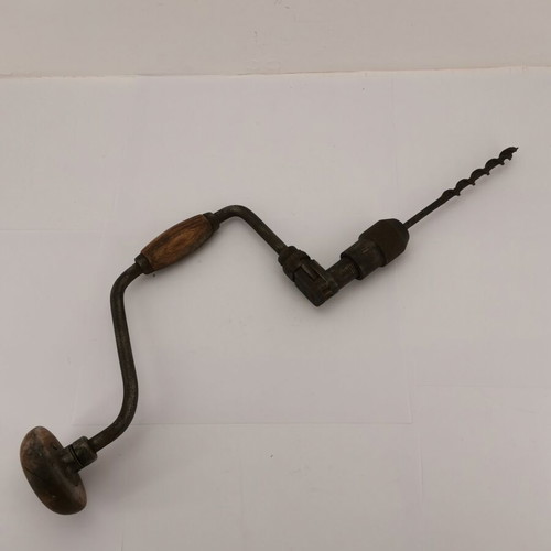 Carpenter drill used, 1950s vintage