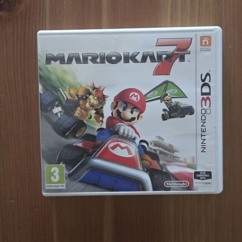 Mario Kart 7 Nintendo 3DS game used with Greek cover