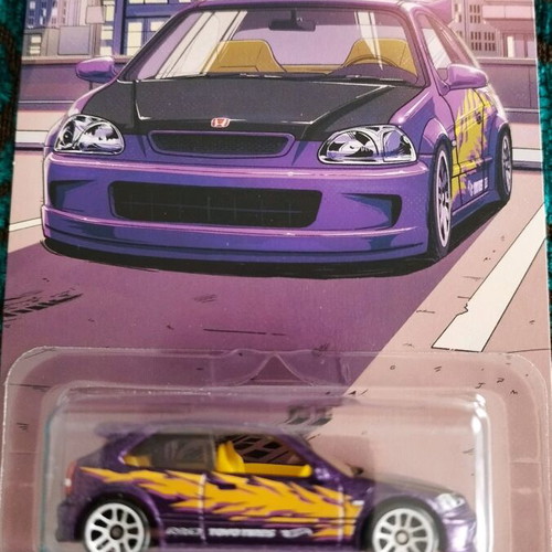 Hot Wheel Car Honda Civic Type R EK9 new