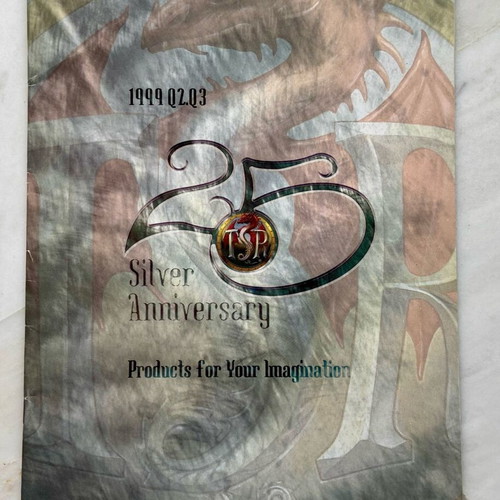 TSR Fantasy Games D&D 1999 Collectible Catalog like new