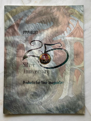 TSR Fantasy Games D&D 1999 Collectible Catalog like new