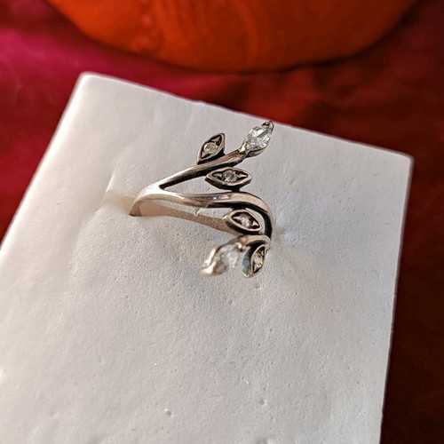 Silver 925 ring used, size 17