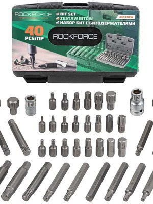 Σετ μύτες Torx 40 τεμαχίων RockForce καινούργιο