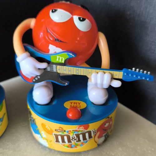 M&M's Rockstar collectible musical toys like new, set of two