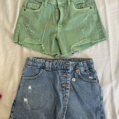Zara shorts pack of 2 like new with Mayoral t-shirt gift