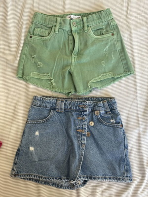 Zara shorts pack of 2 like new with Mayoral t-shirt gift