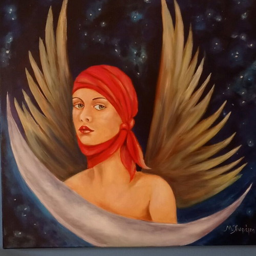 Oil painting on canvas 70x70 new