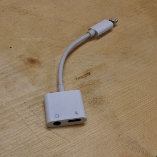 SGL Lightning to 3.5mm and Lightning adapter for iPhone, like new
