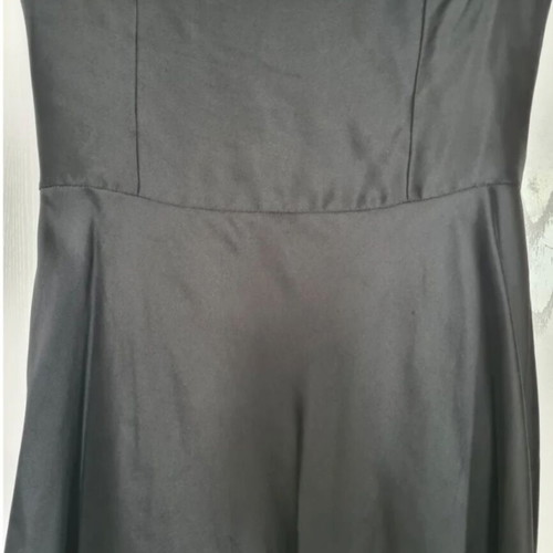 Ann Taylor strapless silk dress like new, black, size S