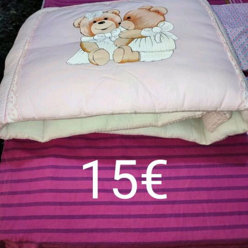 Baby bedding set always, blanket, mosquito net and duvet cover like new
