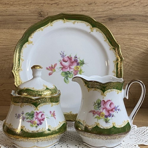Winterling Roslan Bavar serving set like new, 16 pieces, vintage baroque