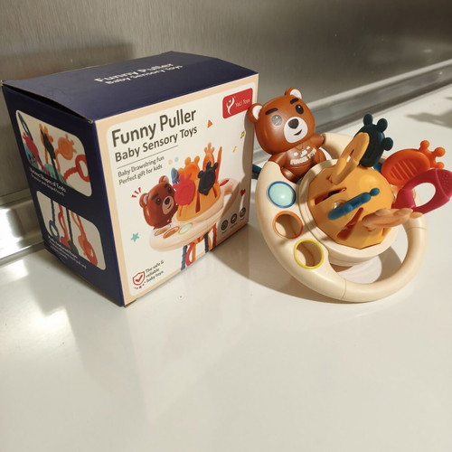 Funny Puller Baby Sensory Toy by YaLi Toys, silicone
