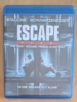 Escape Plan Blu-ray like new with Greek subtitles