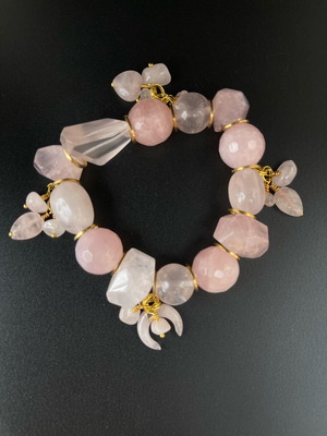 Rose Quartz Bracelet new