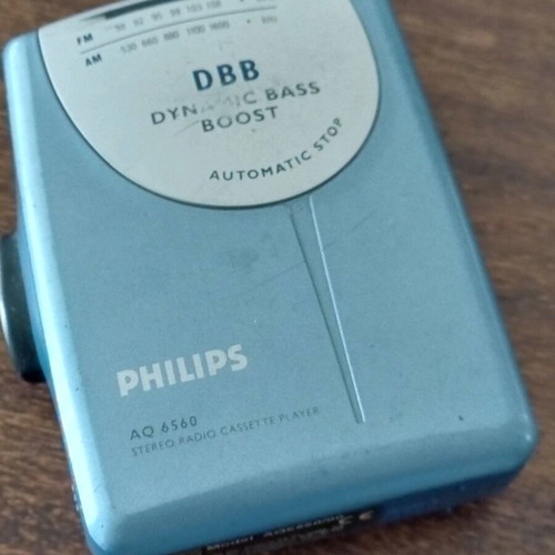 Walkman Phillips used, DBB-DYNAMIC BASS BOOST AQ 6560