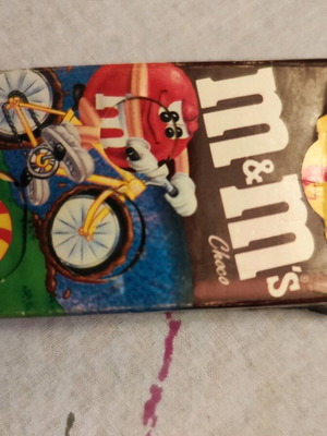 Vintage M&Ms πακέτο μεταχειρισμένο, μέτρια κατάσταση