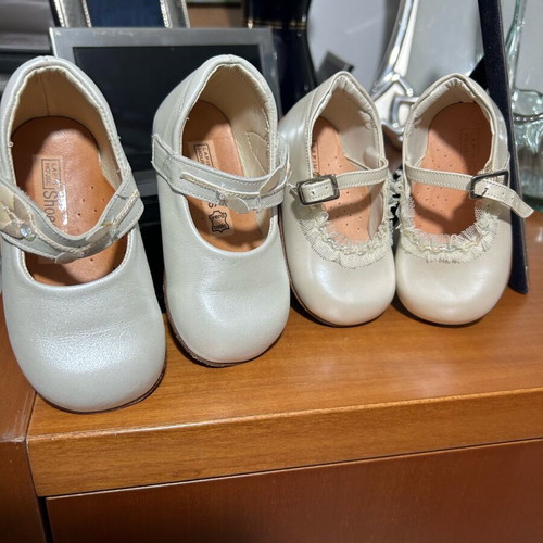 new anatomical baptismal shoes lapin house for little girl size 19 & 21