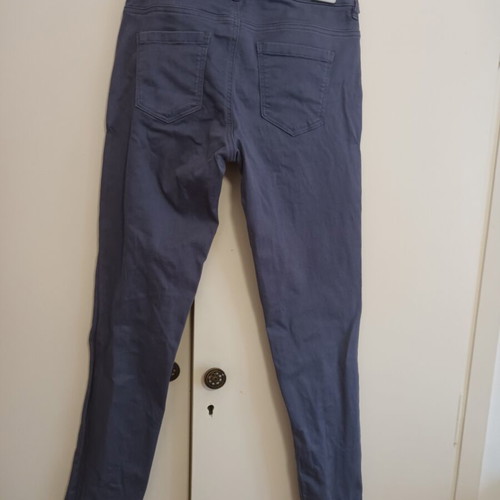 Tom Tailor women's fabric pants like new, straight fit, gray, size M