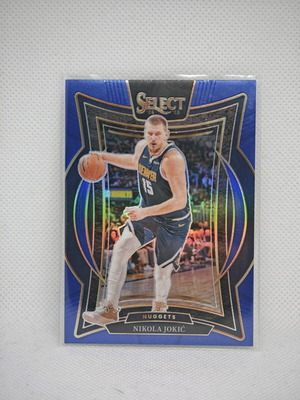 Κάρτα Nikola Jokic 2024-25 Panini Select Concourse Blue Prizm σαν καινούργιο