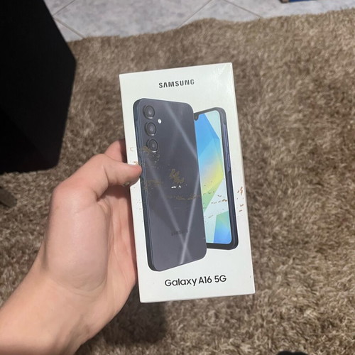 Samsung Galaxy A16 5G like new, black, 128GB, with memory card