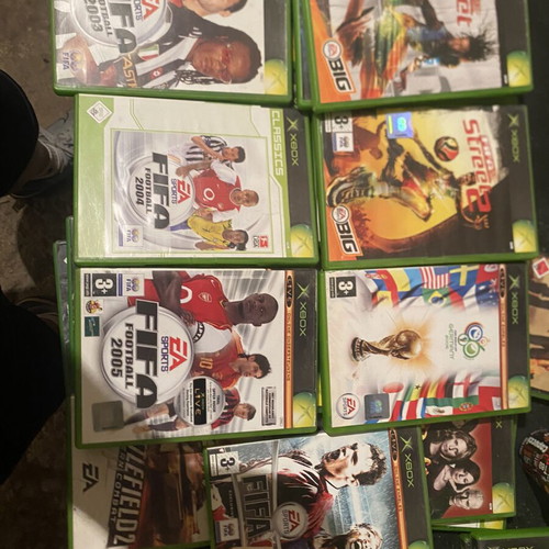 Lot of 7 FIFA games for Xbox Classic