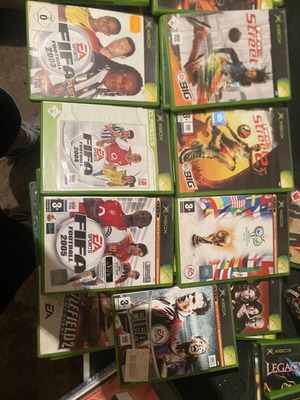 Lot of 7 FIFA games for Xbox Classic
