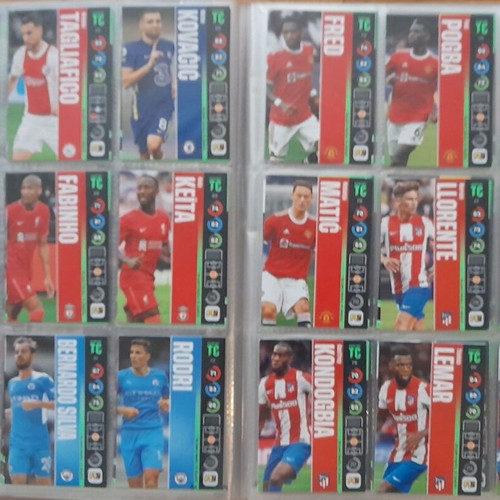 Top Class 2021-2022 Adrenalyn XL album like new with 344/351 cards