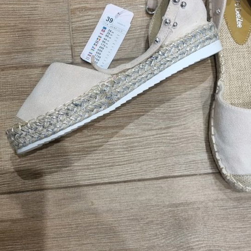 Espadrilles new summer shoes size 39