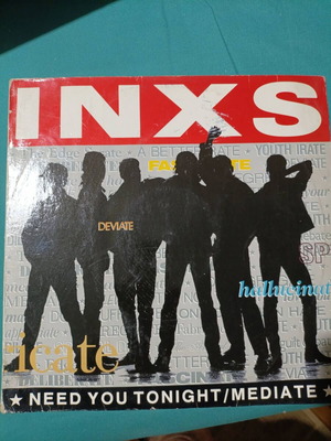 INXS Mediate vinyl record