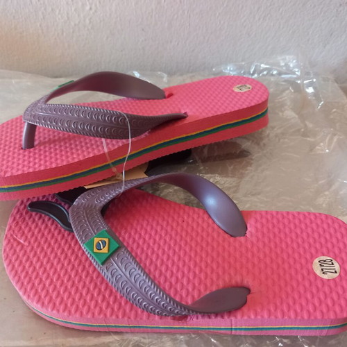 Flip-flops for girls new, sizes 27/28 and 29/30, pink-purple