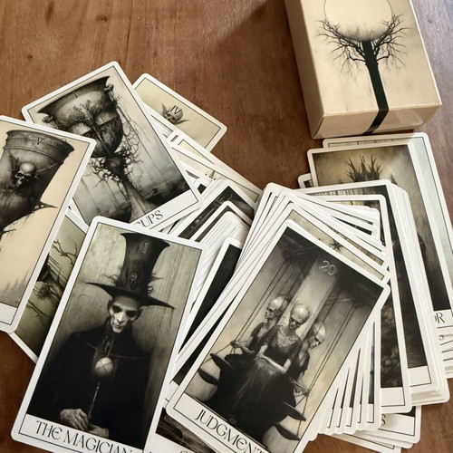 Horror Tarot cards, 10x6 cm