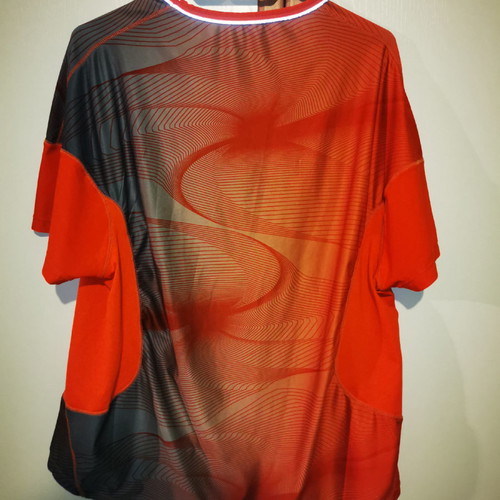 Nike Drifit running shirt used, orange, size L