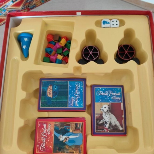 Trivial Pursuit Disney used board game