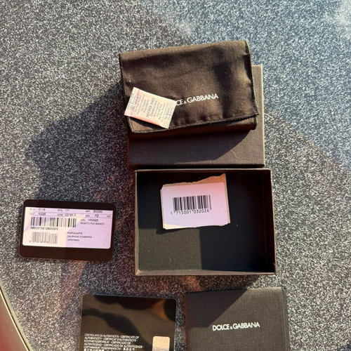 Card holder Dolce & Gabbana brand new, original, red and black