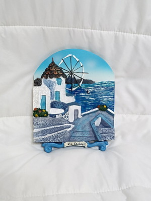 Souvenir διακοσμητικό από Οία Σαντορίνη καινούργιο