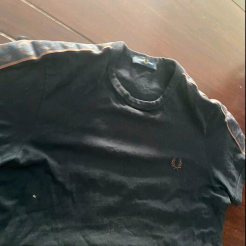 Fred Perry T-shirts like new, black, sizes S and M