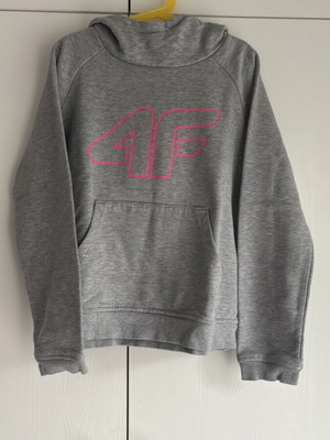 4F Kids Hoodie Grey Like New